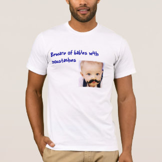 T-shirt Bébé avec la moustache
