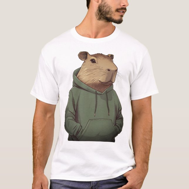 T-shirt bébé capybara (Devant)