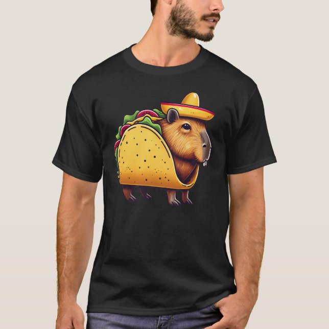 T-shirt bébé capybara (Devant)