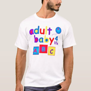 T-shirt Bébé d'AB/Adult pour la conception lumineuse de 