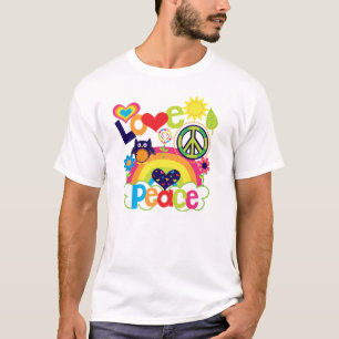 T-shirt Bébé d'amour et de paix