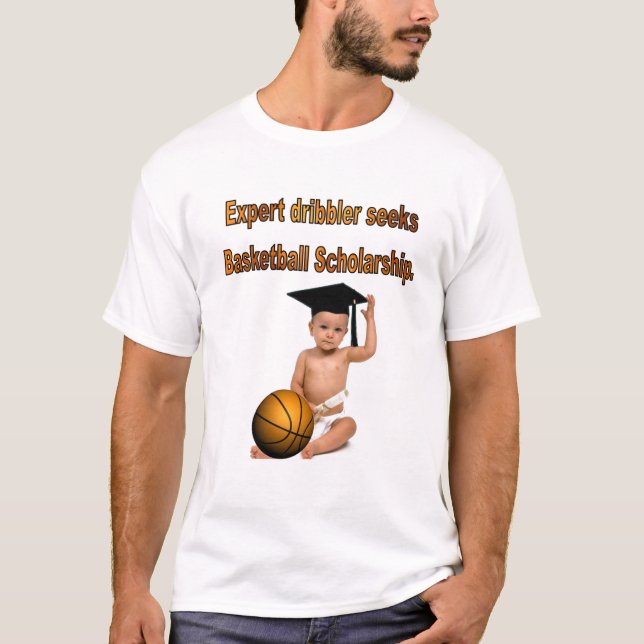 T-shirt Bébé de basket-ball (Devant)