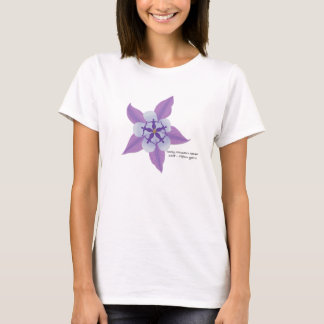 T-shirt Bébé de Columbine - chemise de poupée, texte noir