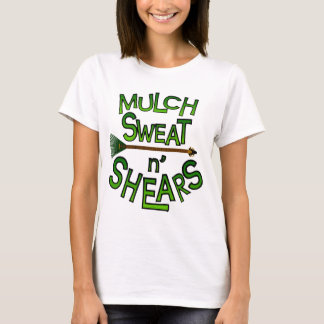 T-shirt Bébé de dames - logo de paillis de poupée