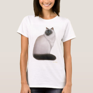 T-shirt Bébé de l'Himalaya pelucheux de chat - chemise d
