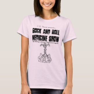 T-shirt Bébé d'exposition de médecine de rock - pièce en t