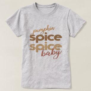 T-shirt Bébé épice citrouille épice