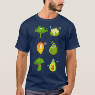 T-shirt Bébé épinards bio épinards et kale végétarien V