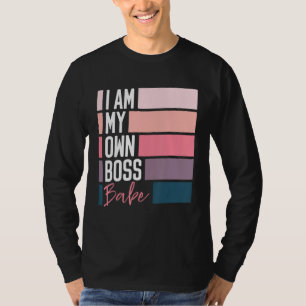 T-shirt Bébé Fille Dame PDG Je Suis Ma Propre Patronne
