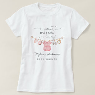 T-shirt Bébé Fille Vêtements Baby shower Maman pour être c