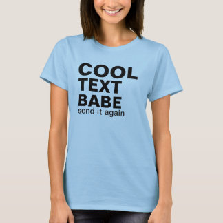 T-shirt Bébé frais des textes