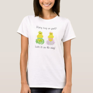 T-shirt Bébé garçon ou fille ? Maternité pour bébés poussi