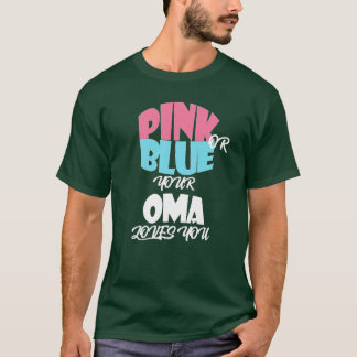 T-shirt Bébé Genre Reveal pour OMA essentiel