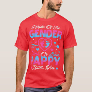 T-shirt Bébé Genre Révéler Douche Rose Ou Bleu Aimants Pap
