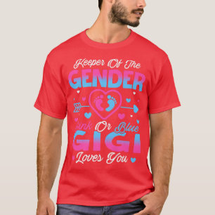 T-shirt Bébé Genre Révéler Douche Rose Ou Bleu Gigi Loves