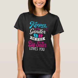 T-shirt Bébé Genre Révéler Douche Rose Ou Bleu Grande Soeu