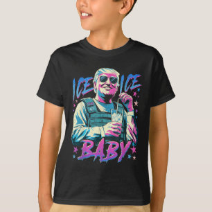 T-shirt Bébé Glace Glace Profitez D'Un Verre De Déportatio