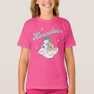 T-shirt Bébé Hercule et Pégase sur un Nuage