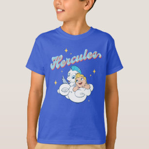 T-shirt Bébé Hercule et Pégase sur un Nuage