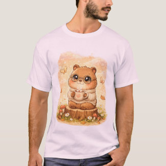 T-shirt Bébé Hérisson Mignon – Bois Adorable