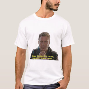 T-shirt Bébé Jésus Prière Talladega Nuits