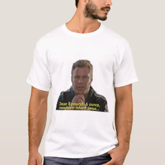 T-shirt Bébé Jésus Prière Talladega Nuits