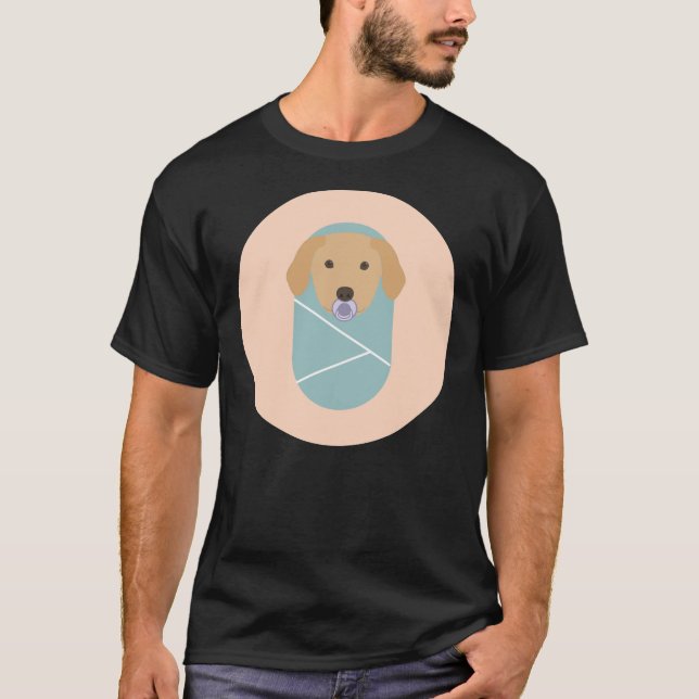 T-shirt Bébé Labrador Retriever (Devant)