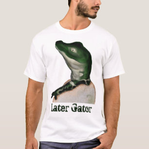 T-shirt Bébé mignon Art numérique Alligator