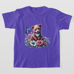 T-shirt Bébé mignon Bear Cub