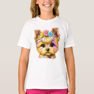 T-shirt Bébé mignon et adorable Yorkie