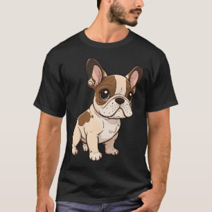 T-shirt Bébé Mignon Frenchie Bouledogue Français