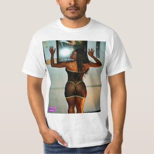 T-shirt bébé noir chaud de bikini