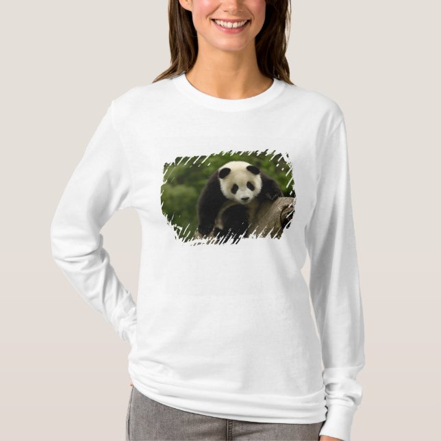 T-shirt Bébé panda géant (Devant)