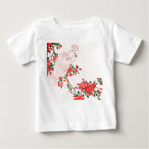 T-Shirt BÉBÉ PARROT AVEC NOM PERSONNALISÉ