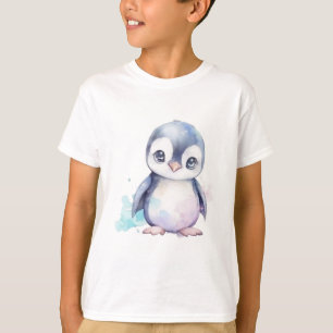 T-shirt bébé pingouin enfant