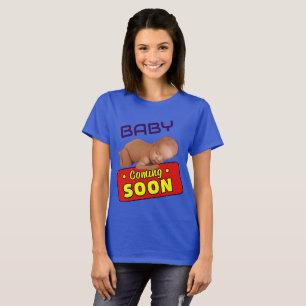 T-shirt Bébé qui arrive bientôt