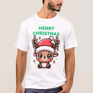 T-shirt Bébé Reindeer - Joyeux Noël