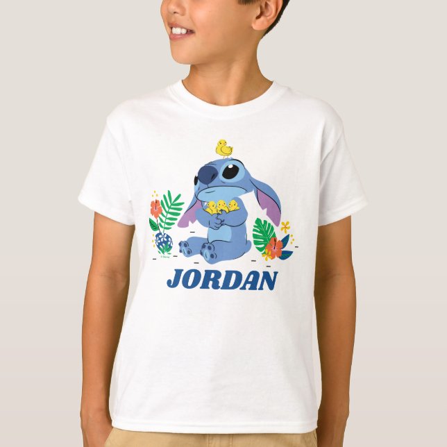 T-shirt Bébés de Pâques en étincelles (Devant)