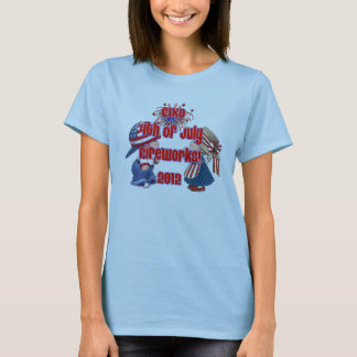 T-shirt Bébés d'Elko 4 juillet