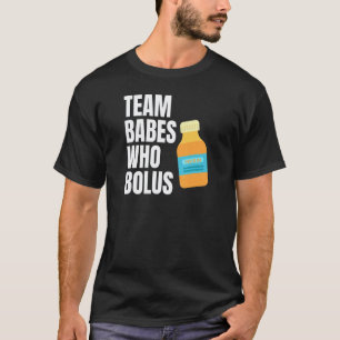 T-shirt Bébés qui bolusent, insuline pour diabète de type 