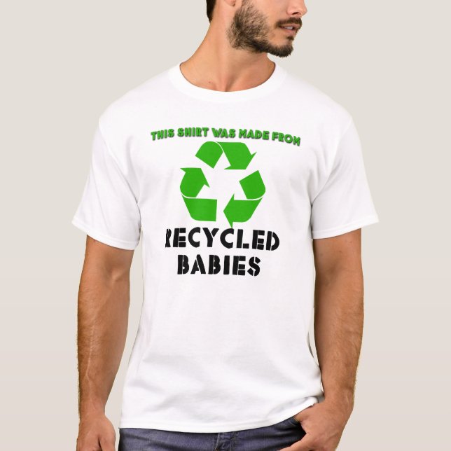 T-shirt Bébés Recyclés (Devant)