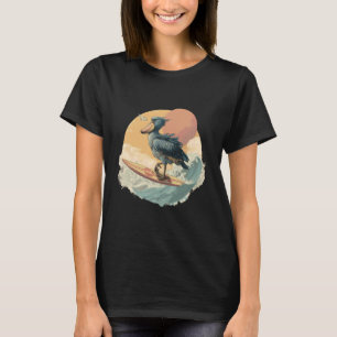 T-shirt Bec-en-sabot Oiseau Africain Animal Cigogne Amoure