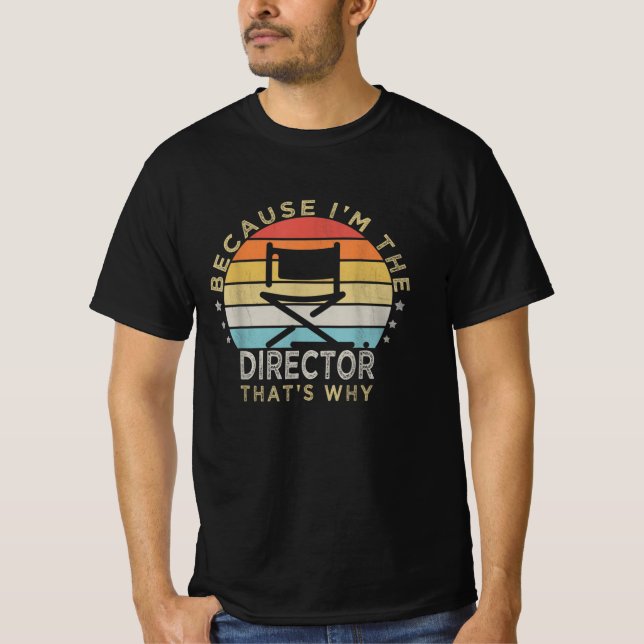 T-shirt Because (Devant)
