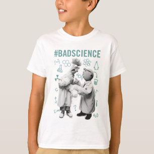 T-shirt Bécher et Bunsen  #Mauvaise science