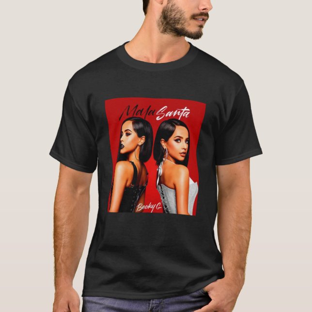 T-shirt Becky G Maria Père Noël Essentiel (Devant)