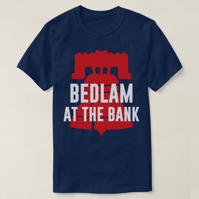 T-shirt Bedlam À L'Équipe De La Banque Philadelphie (Design devant)
