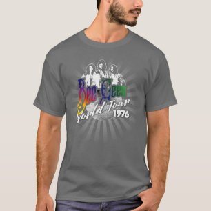 T-shirt Bee Gees World Tour 1976