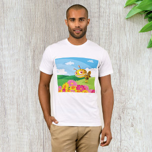 T-shirt Bee Monster mignonne mais Déplaisante dans un cham