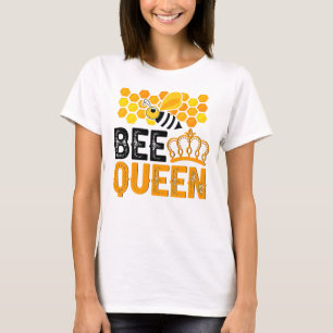 T-shirt Bee Queen Honeycomb Crown