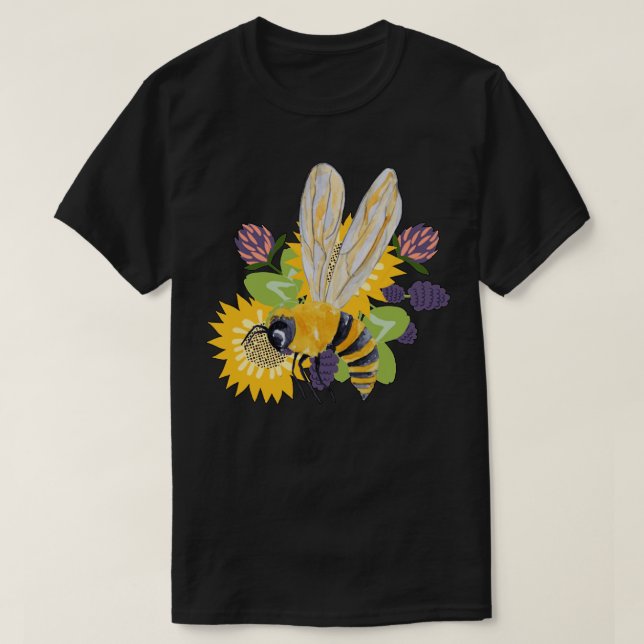 T-SHIRT BEE SUR UN SOUFFRE 39 (Design devant)